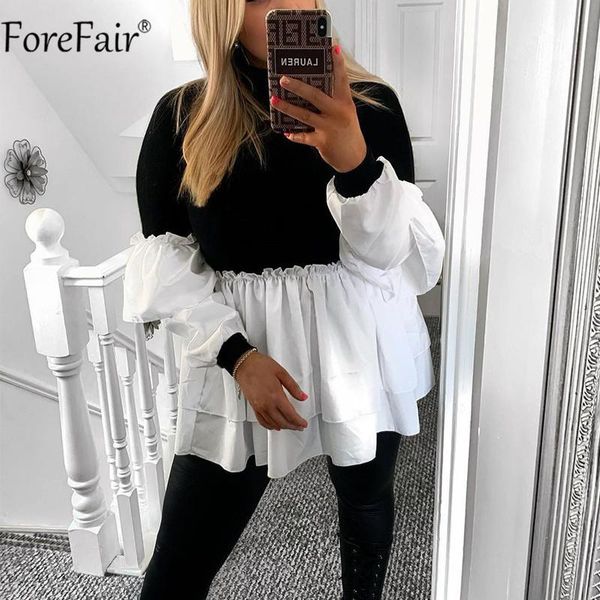 casual dresses forefair long sleeve turtleneck black patchwork dress women party mini night club ruffles a line autumn 2021, Black;gray
casual dresses forefair long sleeve turtleneck black patchwork dress women party mini night club ruffles a line autumn 2021, Black;gray