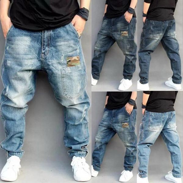 s man pants mid waist double pocket zip closure worn jeans for outdoor activity men's, Black
s man pants mid waist double pocket zip closure worn jeans for outdoor activity men's, Black