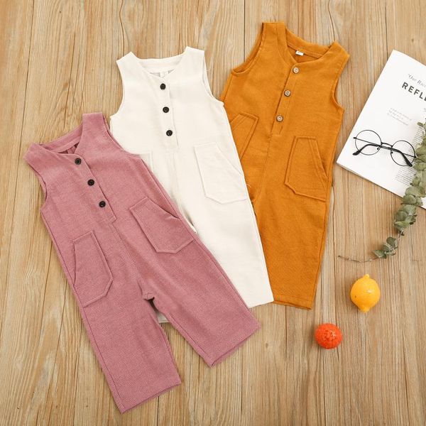 jumpsuits infant born baby girls boys solid romper sleeveless corduroy casual one piece spring summer outfits, Blue
jumpsuits infant born baby girls boys solid romper sleeveless corduroy casual one piece spring summer outfits, Blue
