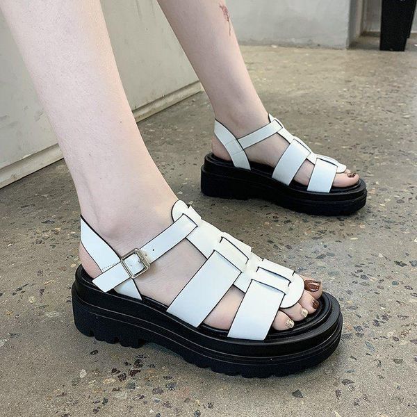 sandals women 2021 summer fashion platform wild retro casual roman shoes external wear vacation, Black
sandals women 2021 summer fashion platform wild retro casual roman shoes external wear vacation, Black