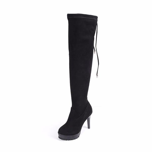 boots ladies' knight with high heel suede pu rubber sole,non-sslip, warm fashion and daily winter travel, Black
boots ladies' knight with high heel suede pu rubber sole,non-sslip, warm fashion and daily winter travel, Black