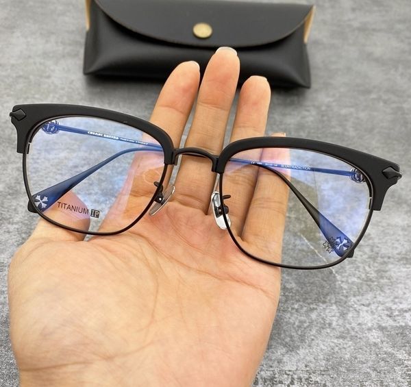krone glasses joker xue ultra light pure titanium plate half frame sand black personality silver myopia, White;black
krone glasses joker xue ultra light pure titanium plate half frame sand black personality silver myopia, White;black