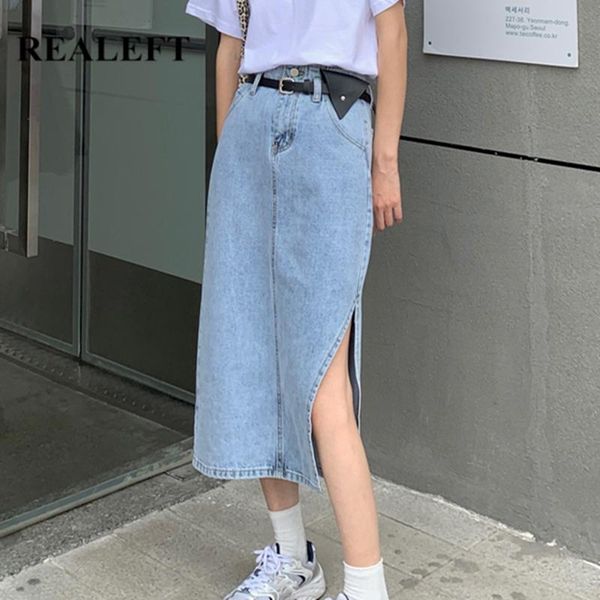 skirts realeft 2021 spring summer women long denim with belted vintage high wasit jeans skirt side split a-line female, Black
skirts realeft 2021 spring summer women long denim with belted vintage high wasit jeans skirt side split a-line female, Black