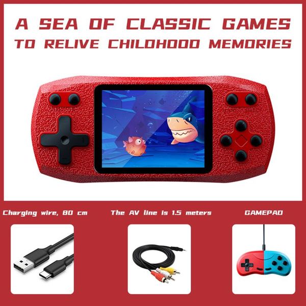 portable game players docooler g620 retro handheld consoles 3.0inch hd screen 1000mah rechargeable battery
portable game players docooler g620 retro handheld consoles 3.0inch hd screen 1000mah rechargeable battery