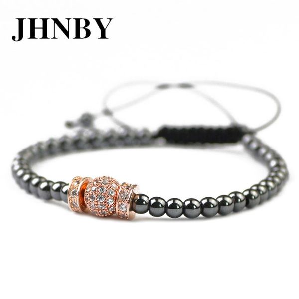 charm bracelets jhnby rose gold color ball charms women bracelet 4mm hematite beads zircon braided rope men fad copper bangle jewelry dropsh, Golden;silver
charm bracelets jhnby rose gold color ball charms women bracelet 4mm hematite beads zircon braided rope men fad copper bangle jewelry dropsh, Golden;silver