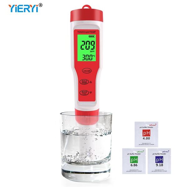 in 1 ph/tds/ec/temperature meter water quality purity detector portable digital tester monitor waterproof for drinking ph meters
in 1 ph/tds/ec/temperature meter water quality purity detector portable digital tester monitor waterproof for drinking ph meters