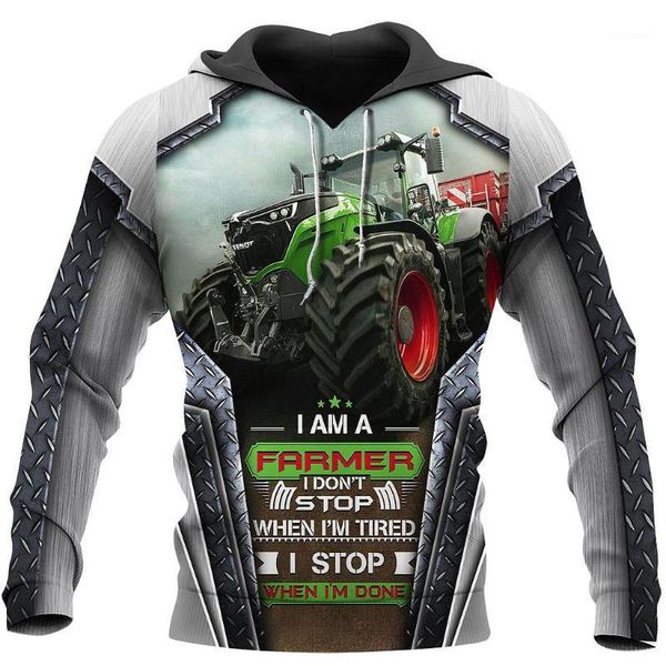 men's hoodies & sweatshirts 2021 worker farmer tractor instrument funny fashion long sleeves 3dprint zipper/hoodies/sweatshirts/jacket/, Black
men's hoodies & sweatshirts 2021 worker farmer tractor instrument funny fashion long sleeves 3dprint zipper/hoodies/sweatshirts/jacket/, Black