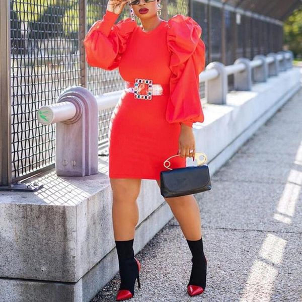 casual dresses red for women party dress night puff sleeve bodycon mini length evening club wear clothes short 2021, Black;gray
casual dresses red for women party dress night puff sleeve bodycon mini length evening club wear clothes short 2021, Black;gray