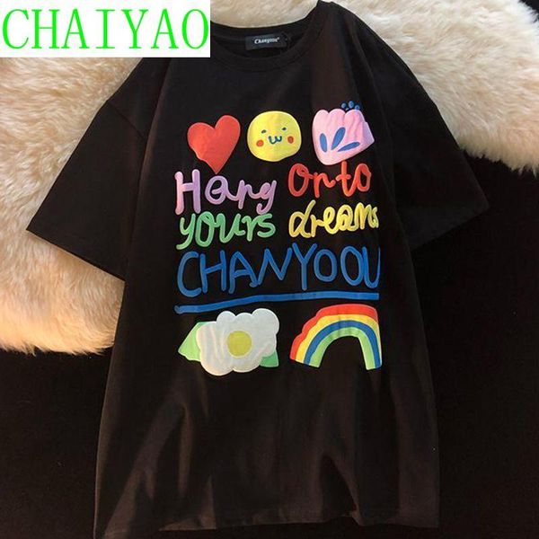 women's t-shirt size 8xl 150kg summer cartoon tshirts short sleve ladies plus women clothing harajuku casual loose sweet, White
women's t-shirt size 8xl 150kg summer cartoon tshirts short sleve ladies plus women clothing harajuku casual loose sweet, White