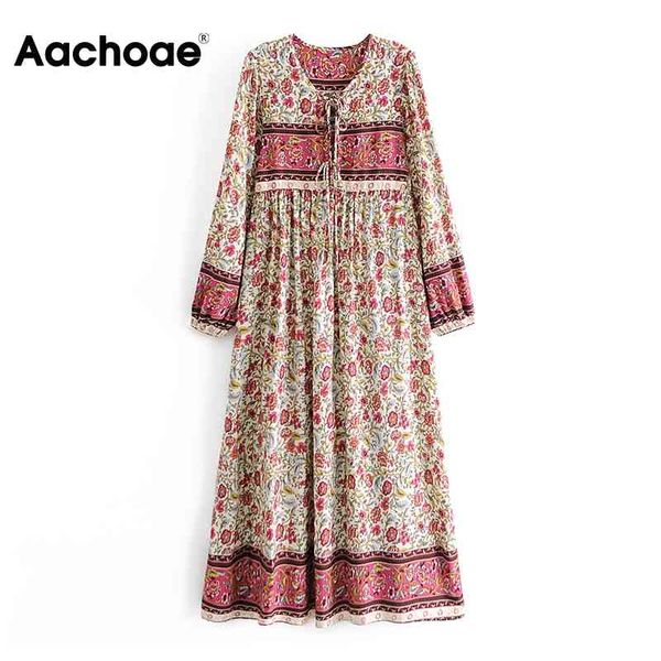 aachoae bohemian floral long maxi dress o neck loose pleated dress bow long sleeve casual beach print dress kobieta sukienka 210413, Black;gray
aachoae bohemian floral long maxi dress o neck loose pleated dress bow long sleeve casual beach print dress kobieta sukienka 210413, Black;gray