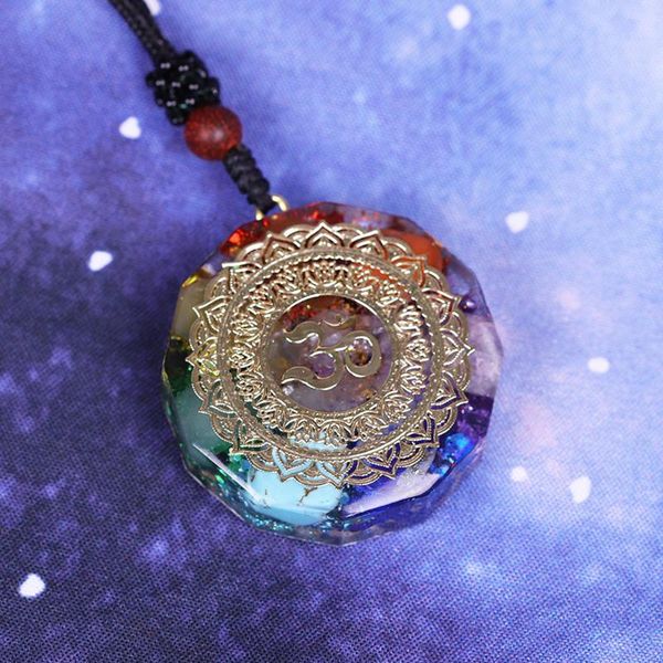 orgonite pendant om symbol necklace chakra healing energy meditation jewelry handmade professional necklaces, Silver
orgonite pendant om symbol necklace chakra healing energy meditation jewelry handmade professional necklaces, Silver
