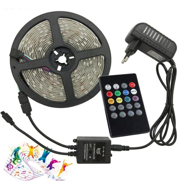 strips led strip lights 5m 10m rgb light tape color changing flexible diode + remote control +adapter
strips led strip lights 5m 10m rgb light tape color changing flexible diode + remote control +adapter