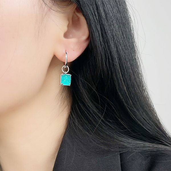 star same ice blue square earrings stud niche design personality exquisite trend fashion ins jewelry accessories, Golden;silver
star same ice blue square earrings stud niche design personality exquisite trend fashion ins jewelry accessories, Golden;silver