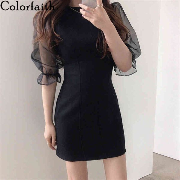 colorfaith new women's summer dresses high waist casual puff sleeve patchwork vintage tulle package hip mini dress dr1289 210413, Black;gray
colorfaith new women's summer dresses high waist casual puff sleeve patchwork vintage tulle package hip mini dress dr1289 210413, Black;gray