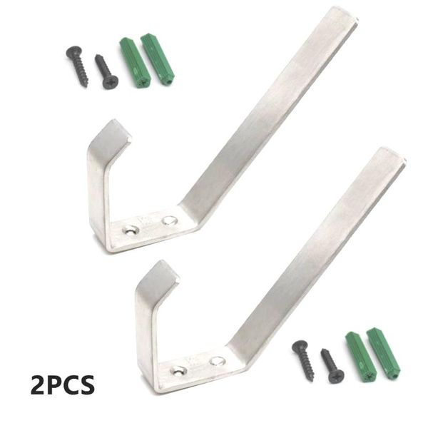 hooks & rails 2pcs/pack helmet holder luggage wall mounted door space saving multipurpose hook hanger stainless steel home storage double
hooks & rails 2pcs/pack helmet holder luggage wall mounted door space saving multipurpose hook hanger stainless steel home storage double