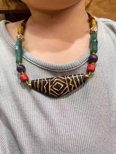 chains bontic wood horns old agate colored glaze amethyst variety of gems necklace natural jewelry personality naszyjnik kolye, Silver
chains bontic wood horns old agate colored glaze amethyst variety of gems necklace natural jewelry personality naszyjnik kolye, Silver