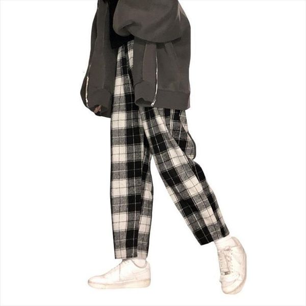 dropshipping harajuku plaid trousers women pant streetwear harem autumn causal plus size, Black;white
dropshipping harajuku plaid trousers women pant streetwear harem autumn causal plus size, Black;white