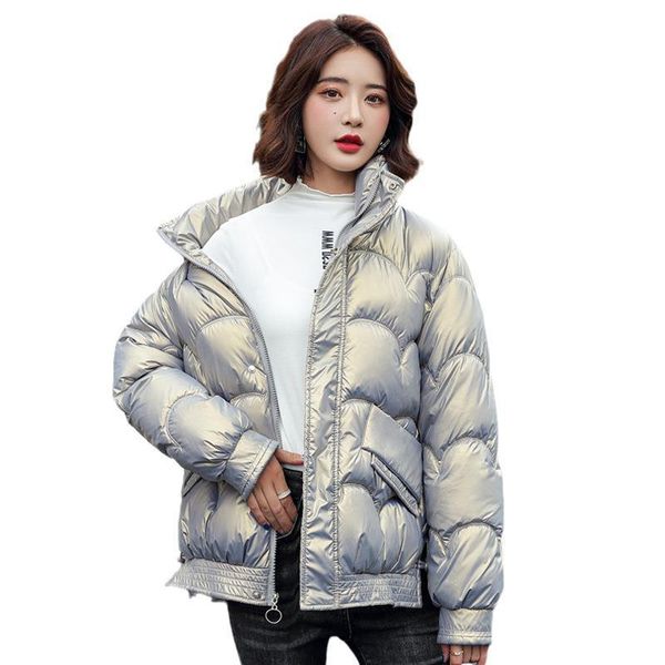 women's down & parkas european and american bright face cotton clothes short winter bread women's korean loose, Black
women's down & parkas european and american bright face cotton clothes short winter bread women's korean loose, Black