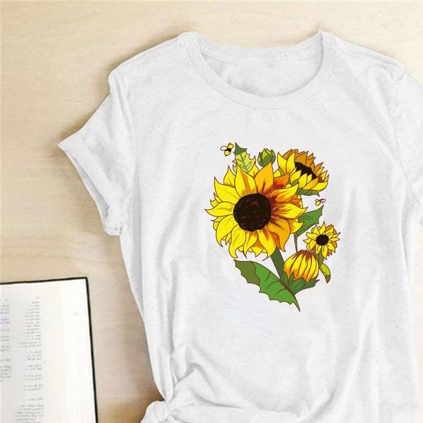 sunflowers women printing t shirts clothing summer for fashion woman clothes casual harajuku shirt mujer camisetas, White
sunflowers women printing t shirts clothing summer for fashion woman clothes casual harajuku shirt mujer camisetas, White