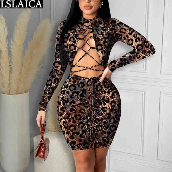 drop long sleeve dress criss-cross lace up leopard print mini dresses evening party clubwear women autumn 210520, Black;gray
drop long sleeve dress criss-cross lace up leopard print mini dresses evening party clubwear women autumn 210520, Black;gray