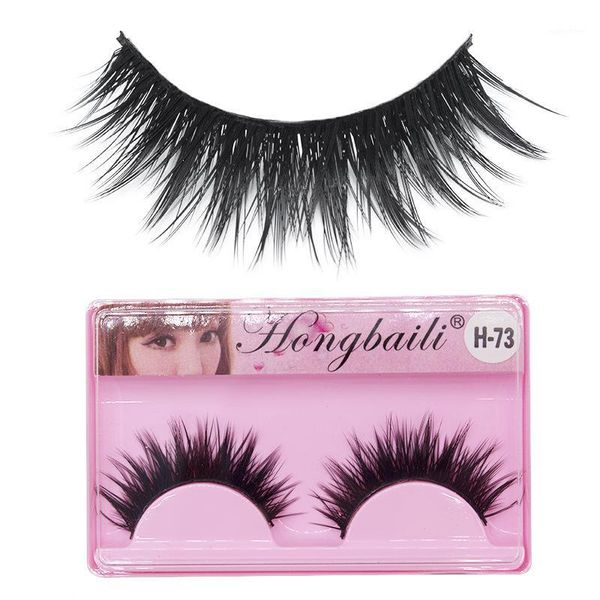 fashion 1pairs 3d synthetic hair eyelashes natural false lashes soft thick slim extension makeup mj41
fashion 1pairs 3d synthetic hair eyelashes natural false lashes soft thick slim extension makeup mj41