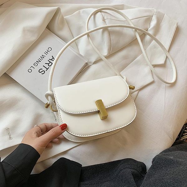 evening bags simple texture small saddle crossbody bag women's pu leather korean fashion shoulder solid casual wild brand female
evening bags simple texture small saddle crossbody bag women's pu leather korean fashion shoulder solid casual wild brand female