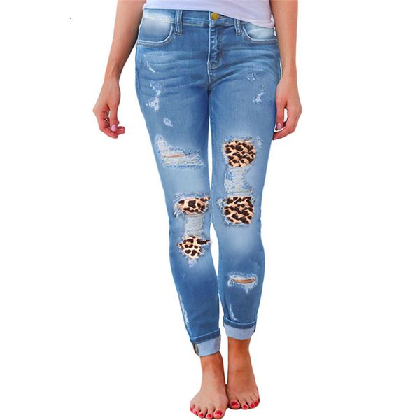 jean leopard patchwork hole jeans women skinny slimming casual denim pencil pants lady trendy streetwear trousers, Blue
jean leopard patchwork hole jeans women skinny slimming casual denim pencil pants lady trendy streetwear trousers, Blue