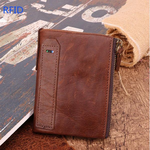 wallets vintage natural cowskin rfid men bifold wallet zipper coin purse cow leather short designer business money bag carteira, Red;black
wallets vintage natural cowskin rfid men bifold wallet zipper coin purse cow leather short designer business money bag carteira, Red;black
