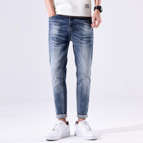 men's jeans for men skinny fit stretch light blue dark pencil pants denim casual trousers man slim pantalon homme
men's jeans for men skinny fit stretch light blue dark pencil pants denim casual trousers man slim pantalon homme