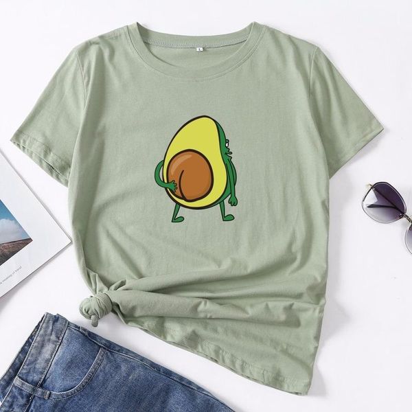 women's t-shirt summer women t shirt 5xl plus size cotton cute fat avocade print short sleeve graphic tee casual loose o-neck female t, White
women's t-shirt summer women t shirt 5xl plus size cotton cute fat avocade print short sleeve graphic tee casual loose o-neck female t, White
