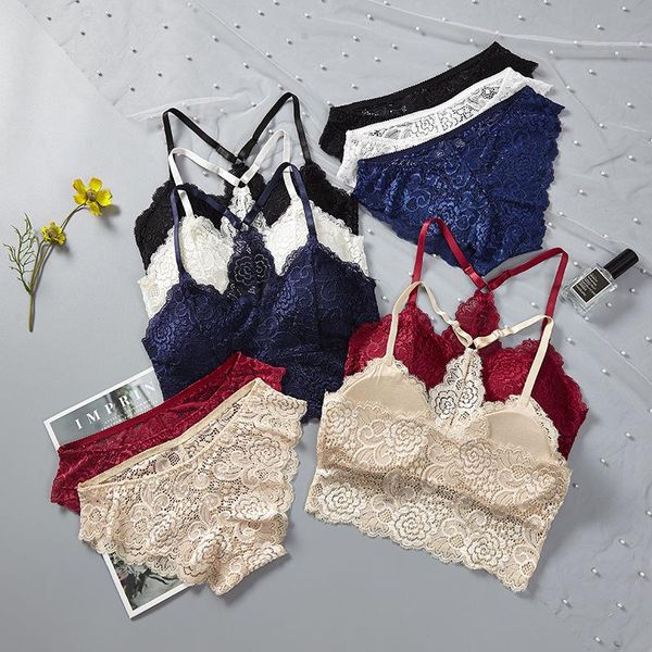 bras sets women lace bra set beauty back bralette lingerie ultrathin brief underwear female intimates removable pads, Red;black
bras sets women lace bra set beauty back bralette lingerie ultrathin brief underwear female intimates removable pads, Red;black
