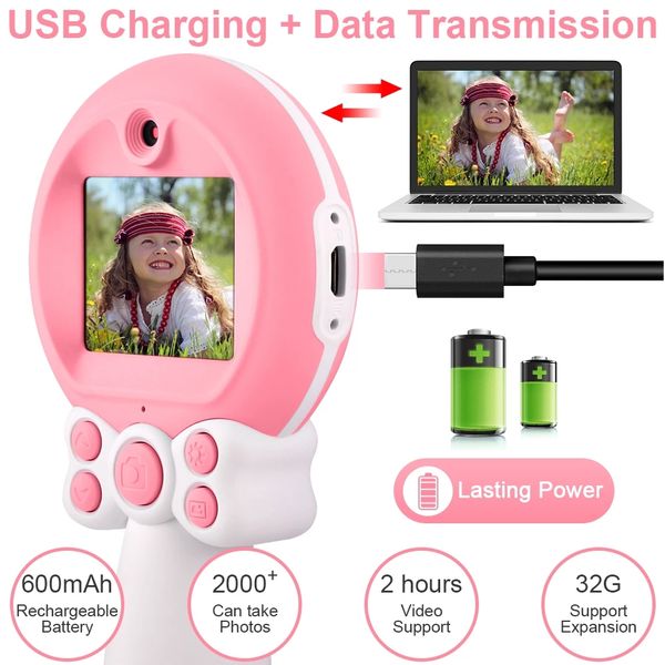 8mp children's camera p front rear dual lens mini digital selfie kid toy for boy girls' toys gift gktz kids
8mp children's camera p front rear dual lens mini digital selfie kid toy for boy girls' toys gift gktz kids