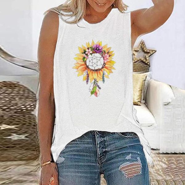 women's tanks & camis summer women tank sunflower crew neck printed sleeveless oversized basic cami shirt blouses beach vest 2021, White
women's tanks & camis summer women tank sunflower crew neck printed sleeveless oversized basic cami shirt blouses beach vest 2021, White