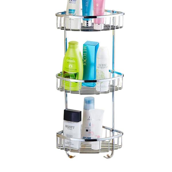 stainless steel bathroom shelf 3 tiers bath shower shampoo holder basket corner chrome product shelves
stainless steel bathroom shelf 3 tiers bath shower shampoo holder basket corner chrome product shelves