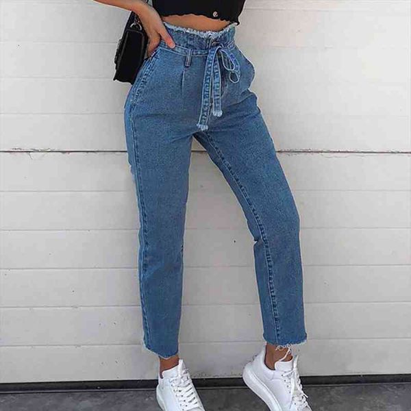 womens fashion wide leg female pants jeans size high waist trimmings slim denim skinny jeans pants belt trousers, Blue
womens fashion wide leg female pants jeans size high waist trimmings slim denim skinny jeans pants belt trousers, Blue