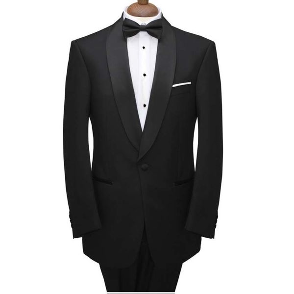 men's suits & blazers classic black wedding tuxedo suit with satin shawl lapel for groomsmen,custom made tailored tuxedos men, White;black
men's suits & blazers classic black wedding tuxedo suit with satin shawl lapel for groomsmen,custom made tailored tuxedos men, White;black