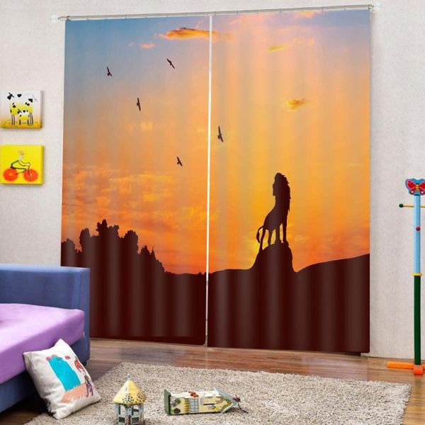 curtain & drapes sunset lion and trees shadow po print polyester fabric for living room bedrom blackout sets 2 panels with hook
curtain & drapes sunset lion and trees shadow po print polyester fabric for living room bedrom blackout sets 2 panels with hook