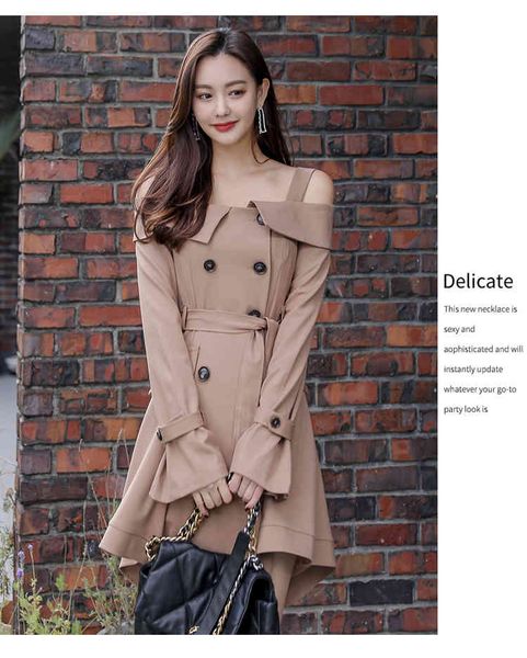 casual dresses elegant double breasted sheath bodycon women dress off shoulder slim waist mini work to wear female vestidos femme, Black;gray
casual dresses elegant double breasted sheath bodycon women dress off shoulder slim waist mini work to wear female vestidos femme, Black;gray