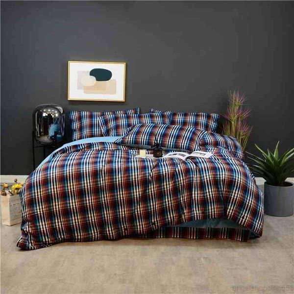 4pcs plaid gingham bedding set with button1 duvet cover+1 bed sheet+2 pillowcases thick cotton fabric 800tc ultra soft warm
4pcs plaid gingham bedding set with button1 duvet cover+1 bed sheet+2 pillowcases thick cotton fabric 800tc ultra soft warm