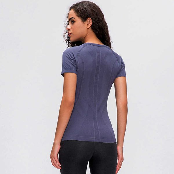 yoga tee spring summer ladies short-sleeved round neck sports t-shirt running fiess shirt slim breathable short sleeve l-028
yoga tee spring summer ladies short-sleeved round neck sports t-shirt running fiess shirt slim breathable short sleeve l-028