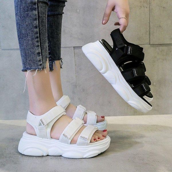 dress shoes 2021 net red bear sandals women sandalias summer students flat platform hook and loop all-match sneakers femmes, Black
dress shoes 2021 net red bear sandals women sandalias summer students flat platform hook and loop all-match sneakers femmes, Black