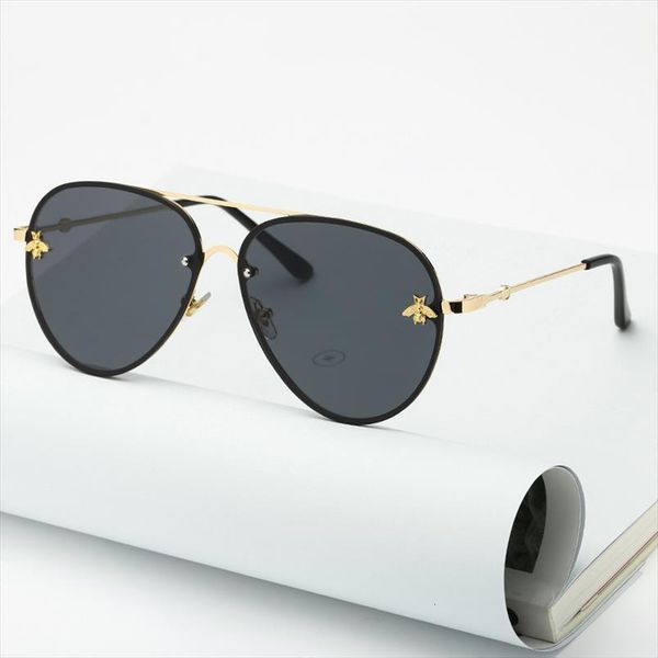 classic brand design pilot sunglasses women men vintage driving small bee mirror sun glasses for female uv400 shades, White;black
classic brand design pilot sunglasses women men vintage driving small bee mirror sun glasses for female uv400 shades, White;black