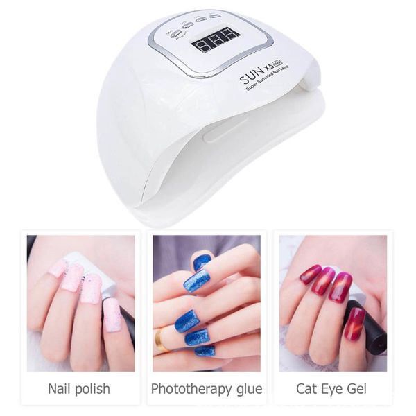 nail dryers sun-x5 max potherapy plastic led heating lamp 150w uv 10/30/60/99s timer dryer light fast curing auto sensor
nail dryers sun-x5 max potherapy plastic led heating lamp 150w uv 10/30/60/99s timer dryer light fast curing auto sensor