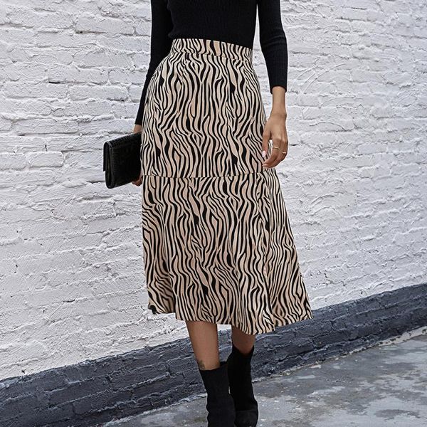 asymmetric slit print midi skirt for women 2021 spring autumn clothes zipper up ladies vintage casual loose chiffon skirts, Black
asymmetric slit print midi skirt for women 2021 spring autumn clothes zipper up ladies vintage casual loose chiffon skirts, Black
