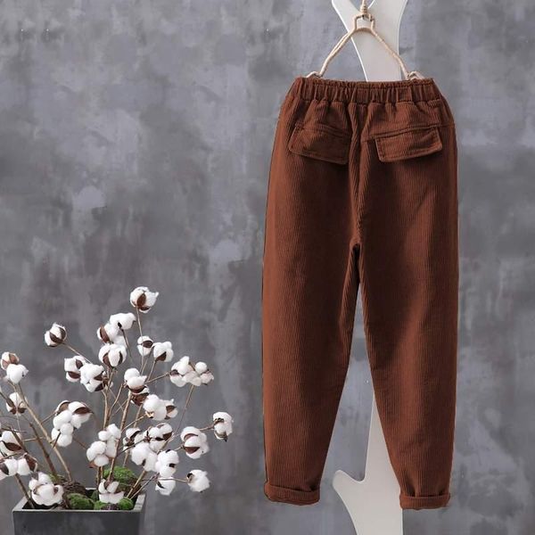 women's pants & capris corduroy harem solid cropped trousers 2022 elastic waist long pantalon female casual palazzo oversized 7, Black;white
women's pants & capris corduroy harem solid cropped trousers 2022 elastic waist long pantalon female casual palazzo oversized 7, Black;white