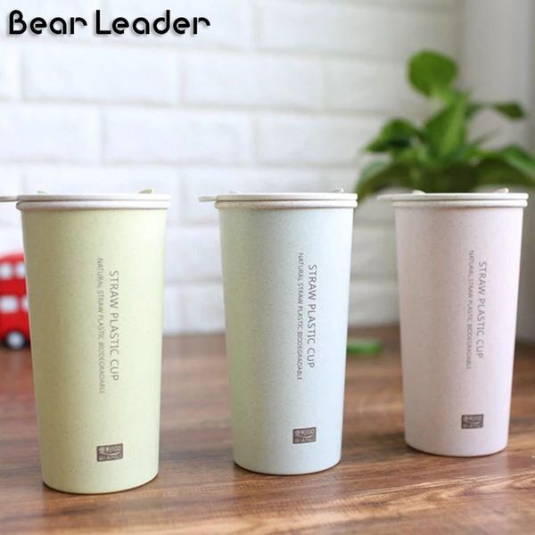water bottles bear leader 400ml plastic bottle creative wheat straw brief direct drinking with lid thermal insulation
water bottles bear leader 400ml plastic bottle creative wheat straw brief direct drinking with lid thermal insulation