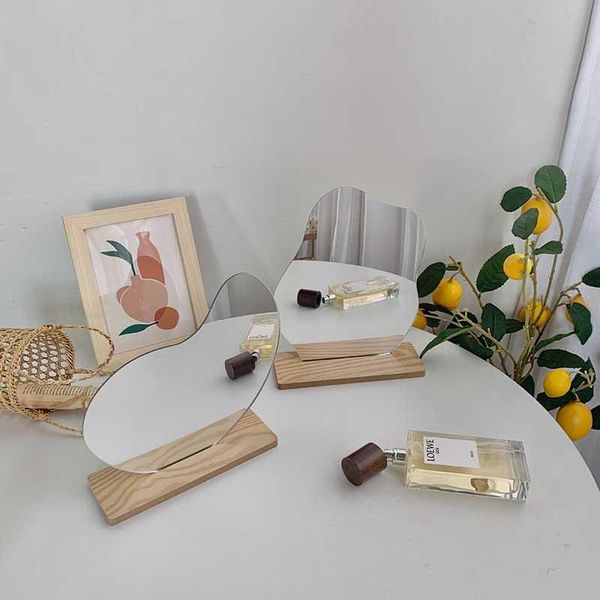 mirrors ins irregular makeup mirror acrylic decorative cosmetic wooden base girl deskdressing table decortion beauty tools
mirrors ins irregular makeup mirror acrylic decorative cosmetic wooden base girl deskdressing table decortion beauty tools