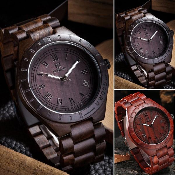 wristwatches uwood relogio feminino mens black brown wood watches men bamboo wooden women`s casual quartz, Slivery;brown
wristwatches uwood relogio feminino mens black brown wood watches men bamboo wooden women`s casual quartz, Slivery;brown