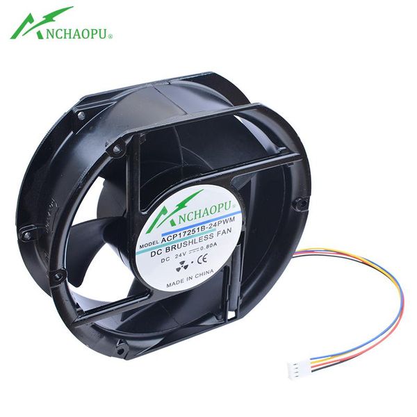 acp17251b-24pwm 172x150x51mm dc24v 0.80a aluminum outer frame plastic blade high air volume cabinet atomizer cooling fan fans & cool cooling
acp17251b-24pwm 172x150x51mm dc24v 0.80a aluminum outer frame plastic blade high air volume cabinet atomizer cooling fan fans & cool cooling