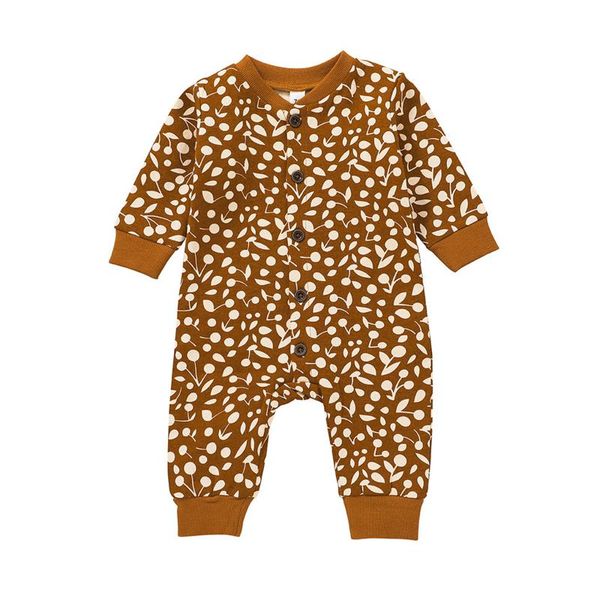 jumpsuits 2021 0-18m infant baby girl boy jumpsuit leaves print round neck button long sleeve brown romper casual autumn outfit, Blue
jumpsuits 2021 0-18m infant baby girl boy jumpsuit leaves print round neck button long sleeve brown romper casual autumn outfit, Blue